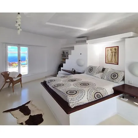 Villa Pastorale-view-boule Bahn Agia Irini (Paros)