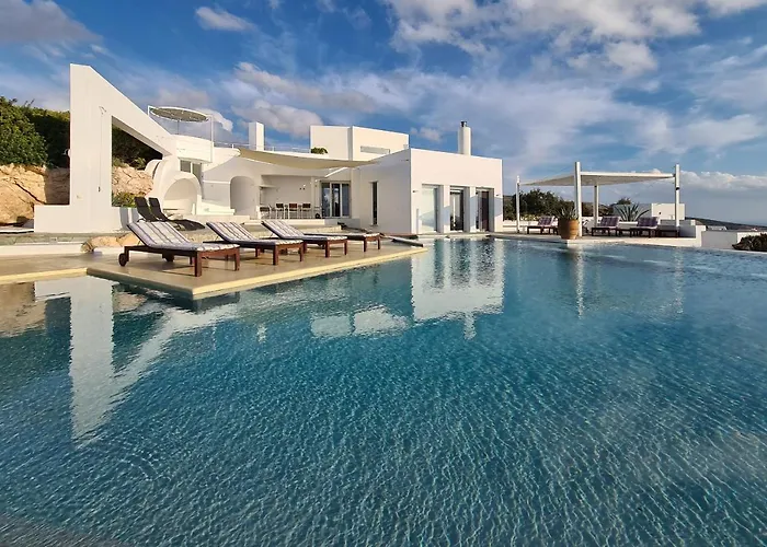 Pastorale-view-boule Bahn Villa Agia Irini (Paros)