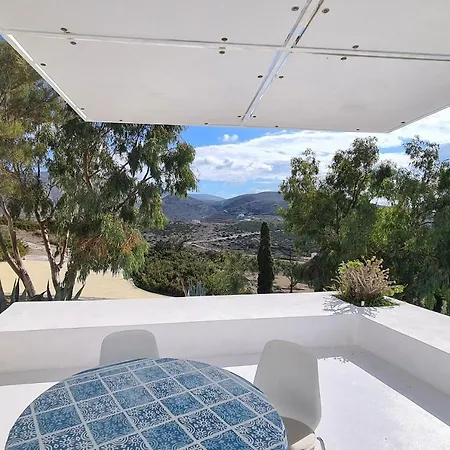 Villa Pastorale-view-boule Bahn Agia Irini (Paros)