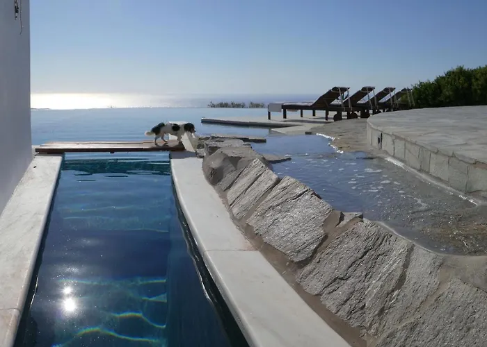 Villa Pastorale-view-boule Bahn Agia Irini (Paros)